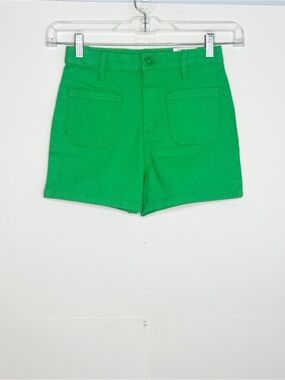 Epic Thread Girls Green Denim Shorts Size 12